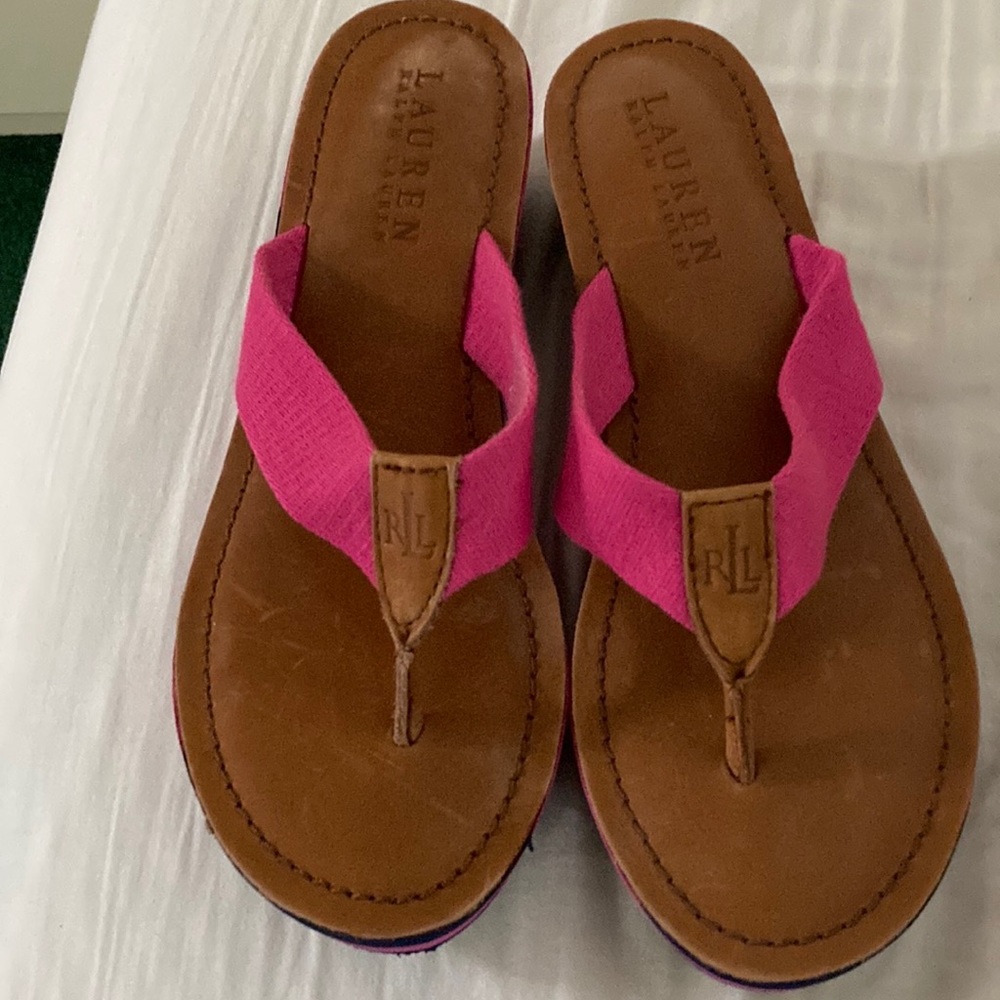 Ralph Lauren sandals sz 7
